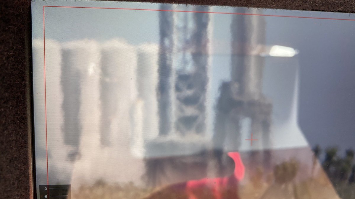 Waiting for the static fire. Thermals are problematic from this distance. Hoping for a few clouds but none in sight. @Spacex #staticfire #Starship @elonmusk https://t.co/CvfduoHjLK
