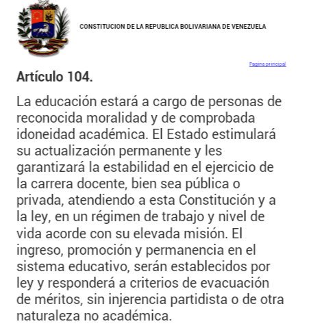 robdelhipismo's tweet photo. Y está ley se la pasaron por el forro del 🤬 que den clase los bachilleres y todo normal https://t.co/epnXf0Fete