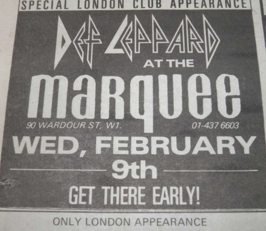 Def Leppard Rock Brigade on Twitter "40 years ago today, a memorable