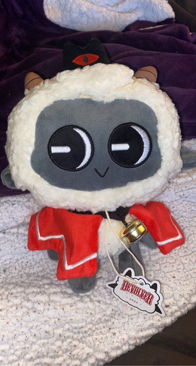 Had surgery early this week and this little man came today! A welcome buddy for my recovery! Truly blessed by the Lamb! <a href="/cultofthelamb/">Cult of the Lamb</a>