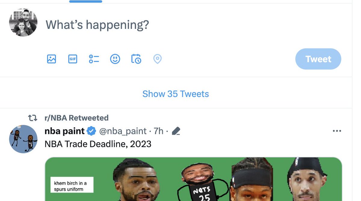 evanamaridou's tweet photo. At #nbatwitter, anyone else keep getting: "Show 35 tweets"? I wan't to believe this is intentional for us in honor of the #nbatwittergoat #KevinDurant https://t.co/p4id7qrsYZ