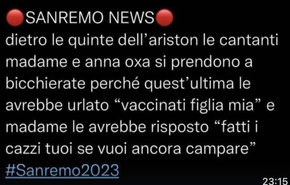 martola__'s tweet photo. il punto è che non mi interessa manco sapere se è vero anzi non ditecelo lasciatecelo credere per sempre #sanremo2023 https://t.co/GqSZ1vepht