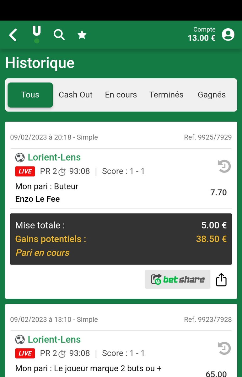 ak_wil's tweet photo. Régalade ce soir. Merci pour la belle cote qui passe 😉 https://t.co/DfI6CJmmYP