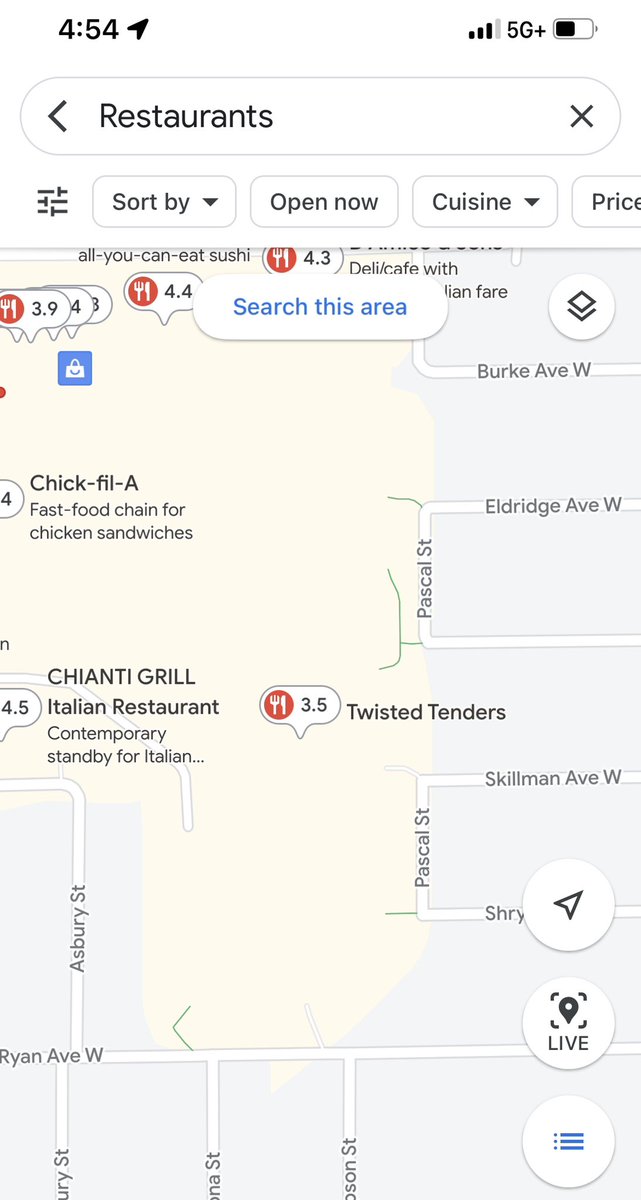 They’re just regular tenders to a guy like me.