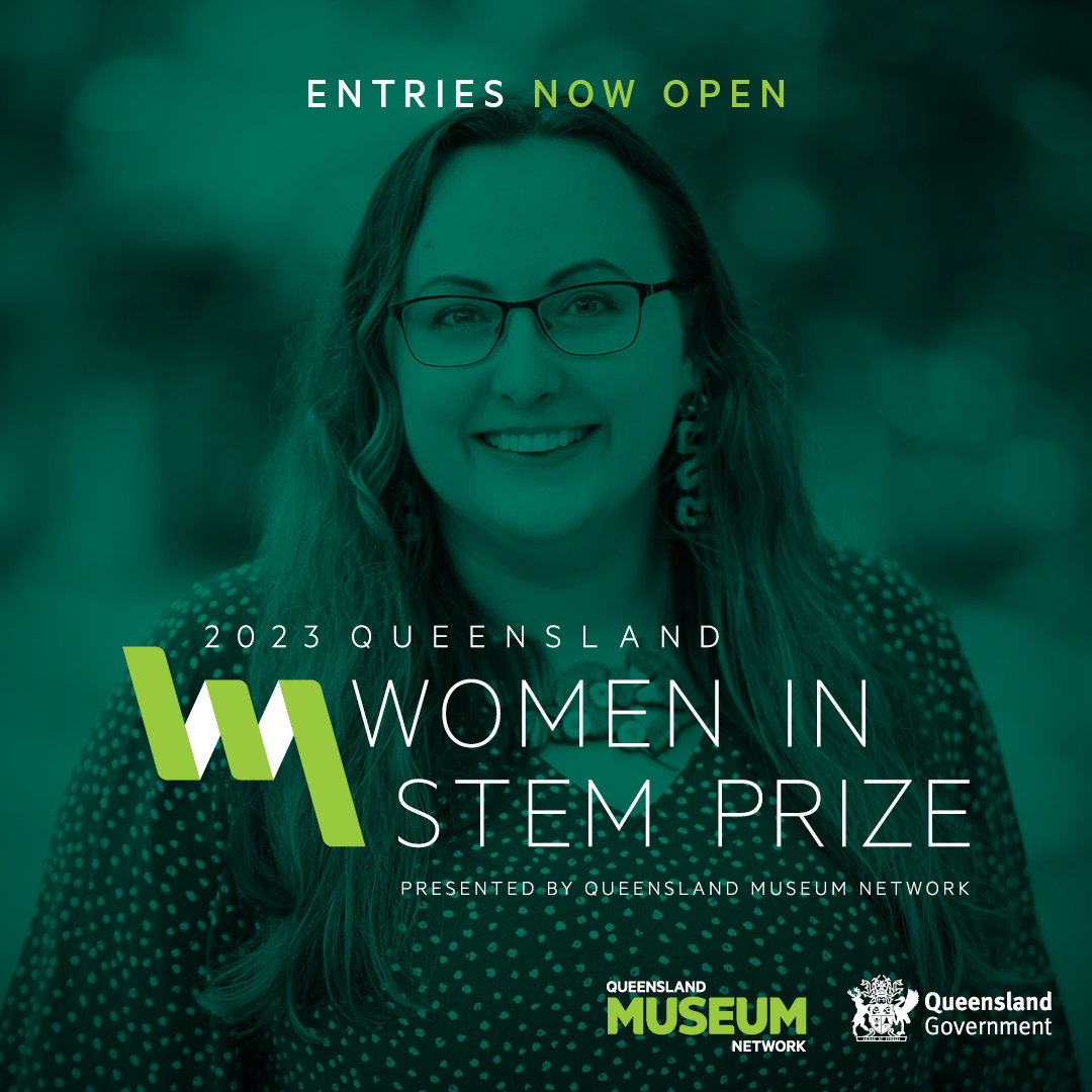 Entries for the 2023 QLD #WomenInSTEM Prize are open! Now is the time to encourage someone you know to put themselves forward, or prepare your own submission. Entries close Fri 24 Mar bit.ly/3YfQF99 Proudly supported by #QMNetwork & @qldgov. #QldScience #WomenInScience