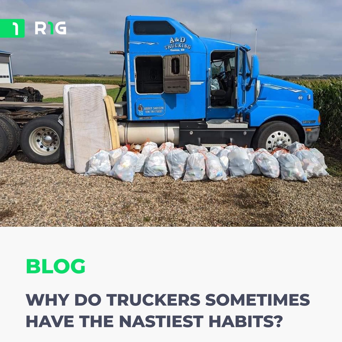 bigrigapp's tweet photo. Why do truckers sometimes have the nastiest habits? | A sign that a driver might have health issues can be the living conditions inside their truck
https://t.co/rXrOiIocmt

#truckdrivers #truckmechanics #truckindustry #mybigrig https://t.co/E5Wo1PZVFu