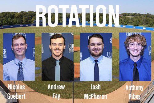 This weekend. 

🆚: William Carey
⏰: Friday @ 2:00 pm
⏰: Saturday @ 1:00 pm
📍: Hattiesburg, MS
🏟️: Milton Wheeler Field 

<a href="/CSCWildcats/">C-SC Wildcats</a> I <a href="/NAIABall/">NAIA Ball</a> I #GoWild