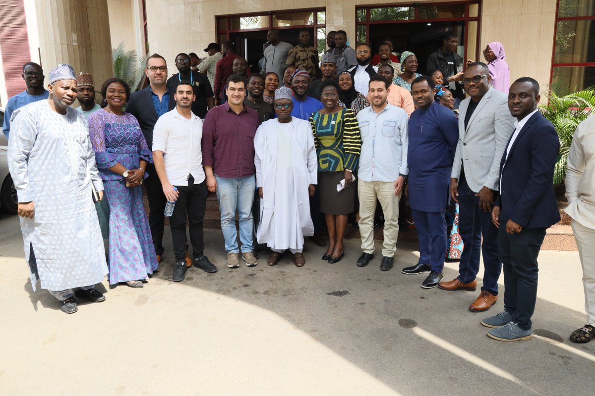 natpopcom's tweet photo. Today, the Chairman of NPC, Hon Nasir Isa Kwarra, paid an assessment visit to the training workshop organized by Grid 3 and other technical partners for the NPC Staff on Enumeration Area Effort Metrics Tools and Population Estimation Count towards the 2023 Census at Wuse 2, Abuja https://t.co/8foVPsjUHy