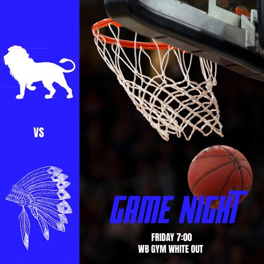 Come out tomorrow night for boys and varsity cheer senior night!