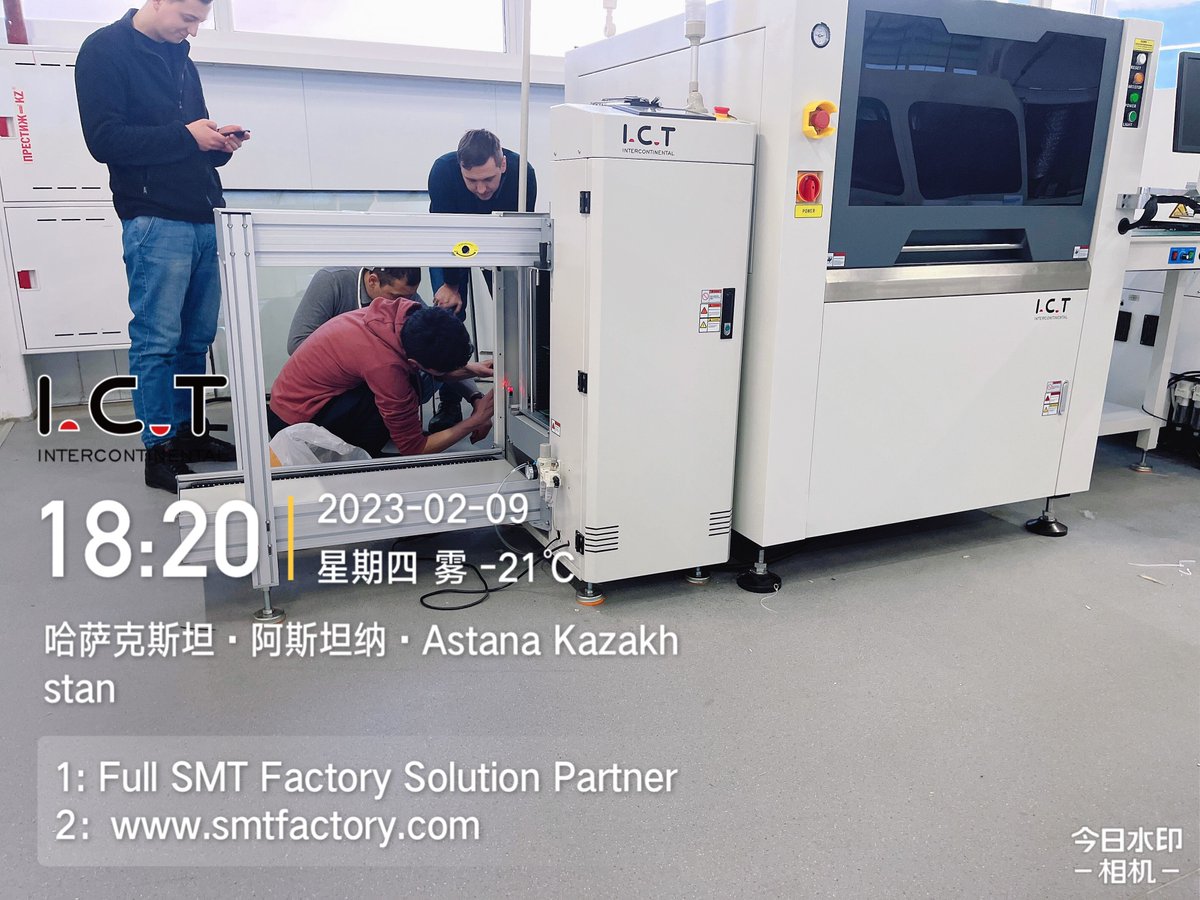 I.C.T | SMT Technical Support in Kazakhstan. I.C.T team will always provide the best Full SMT Factory Solution for you.

smtmachineline.com
smtfactory.com
#ICT #smtsolution #smtassembly  #kazakhstan