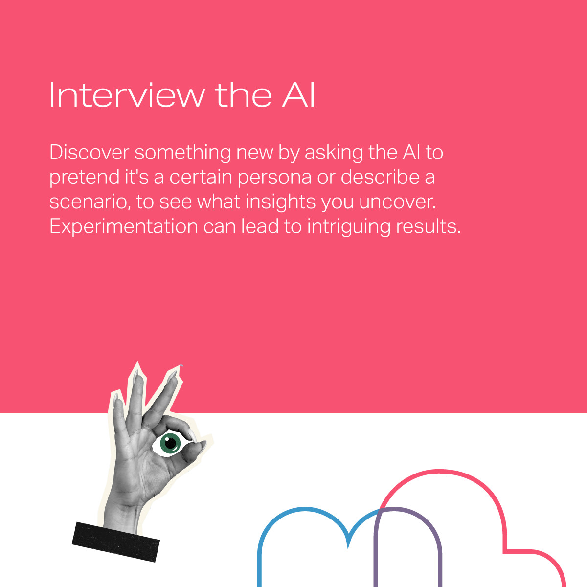 macpeopleREC's tweet photo. Unleash your creativity with AI! Embracing the power of technology can help you unlock innovative ideas in graphic design or marketing.

See what amazing creations you can come up with! 

To prove our point, this caption was written by AI! 🤖

#AICreativity #GraphicDesign https://t.co/mXI0TdxySp