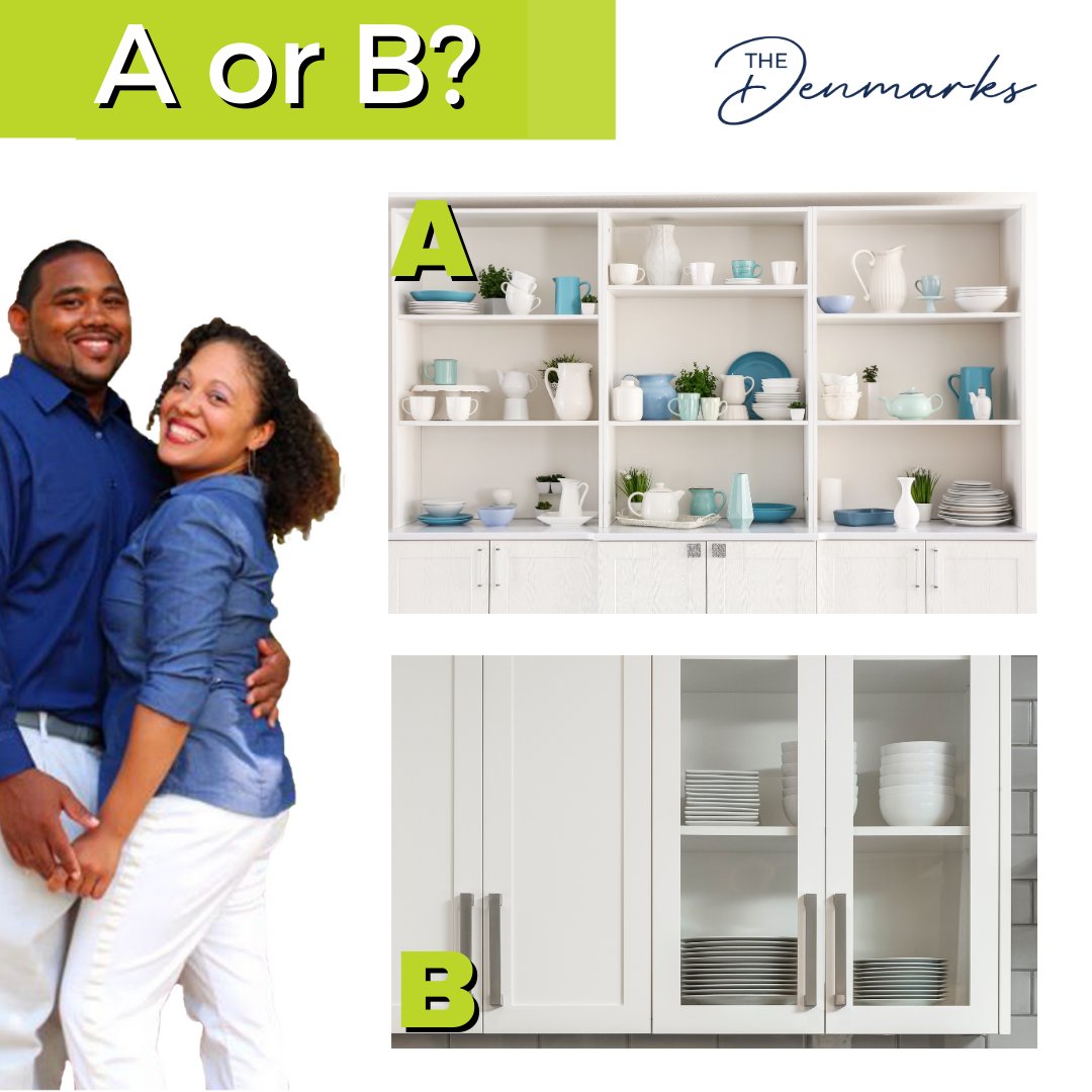 Dphomebuyers's tweet image. Open kitchen shelves or closed kitchen shelves? Which do you prefer? Let us know in the comments! #aorb #dphomebuyers #denmarkproperties #antonioandashleydenmark #webuyhouses #birminghamalabama #realestate #nicehomes #leaseoptions