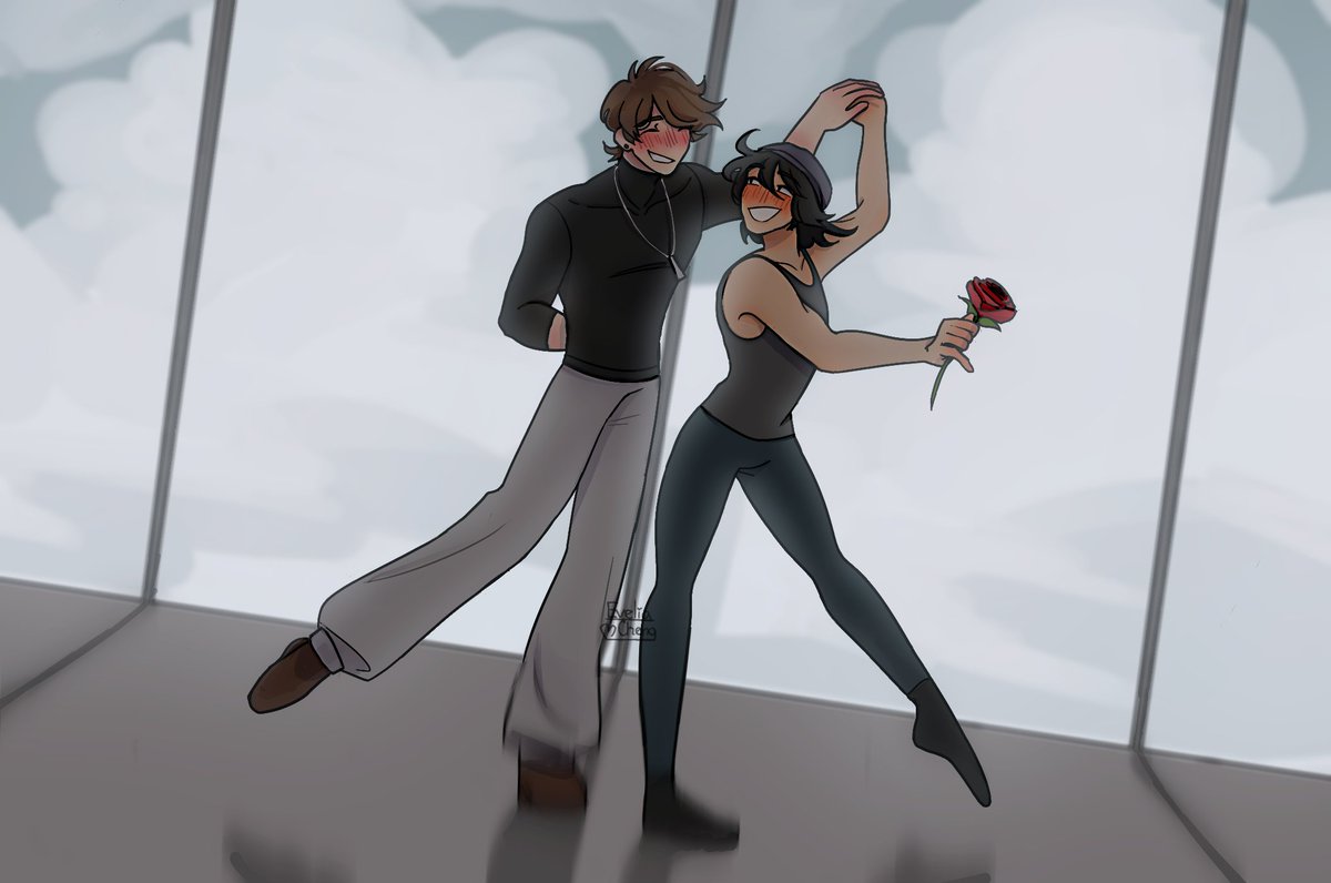 Eve_cng_'s tweet photo. Q es obligado a practicar deportes "masculinos" según su padre. Pero su deseo es ser un bailarín profesional. Por eso, en ciertos días escapa para recibir clases de ballet con el joven y amigable L. 
#LuckityAu #Luckity https://t.co/gEnZR3ubjs