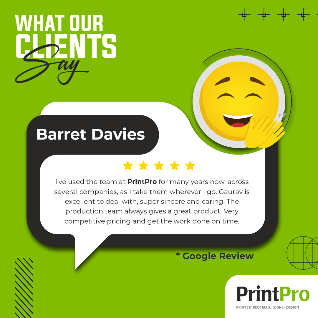 printprowpg's tweet image. The secret's out! 🤩 Our customers are raving about our products, service and quick turnaround times! Check out the reviews for yourself! 💚

#printpro #printprowinnipeg #customerreviews #positivefeedback #printshop #winnipegprintshop #printshopinwinnipeg #winnipeg #manitoba