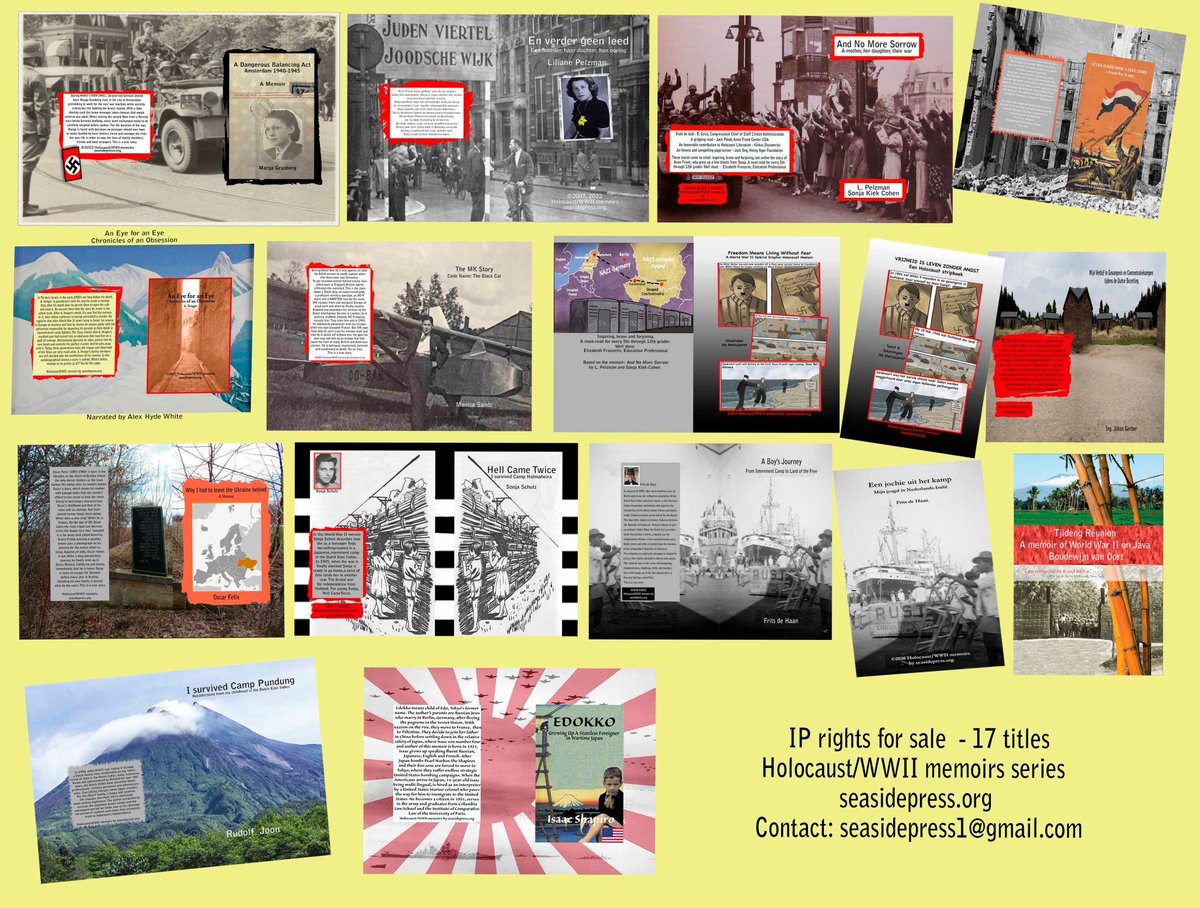 seasidepressorg's tweet photo. @jfunders for the next #generation

Donate Holocaust/WWII memoir series for the library of your choice.

@LahavHarkov @EBluemountain1  @JimJosephFdn @Schusterman_Org @RonnyNaftaniel @Schwarzenegger @hitRECordJoe @JBusinessNews @MoriahFilms https://t.co/H7IefGoR92