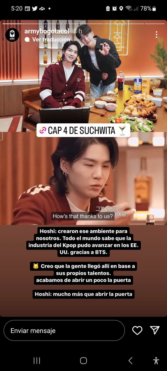 FlorAlbaFajardM's tweet photo. Así es... BTS abrió el camino en el mundo para que todos los grupos del k-pop pudieran mostrarse... #bangtang #bangtantv #bts #SUGA #HYBE #jimin #RM #v #JUNGKOOK #jin #JHOPE ... gracias #bts https://t.co/HYeJ4GME52