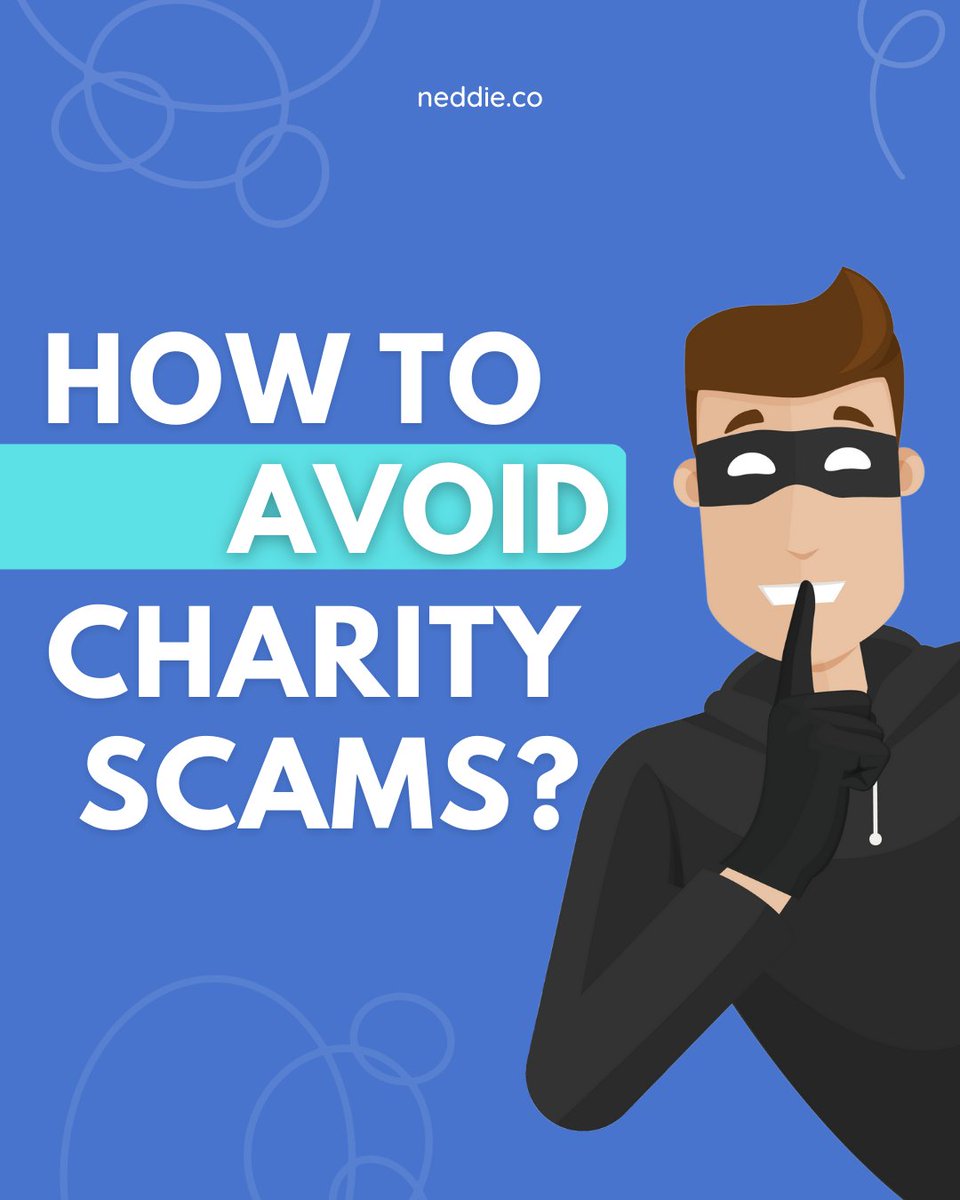 #Scammers are good at disguising themselves as people you can trust. These telltale signs will help you know which #charities you can trust.

To learn how- neddieblog.com/post/how-to-av…

#neddie #charity #philanthropy #donors