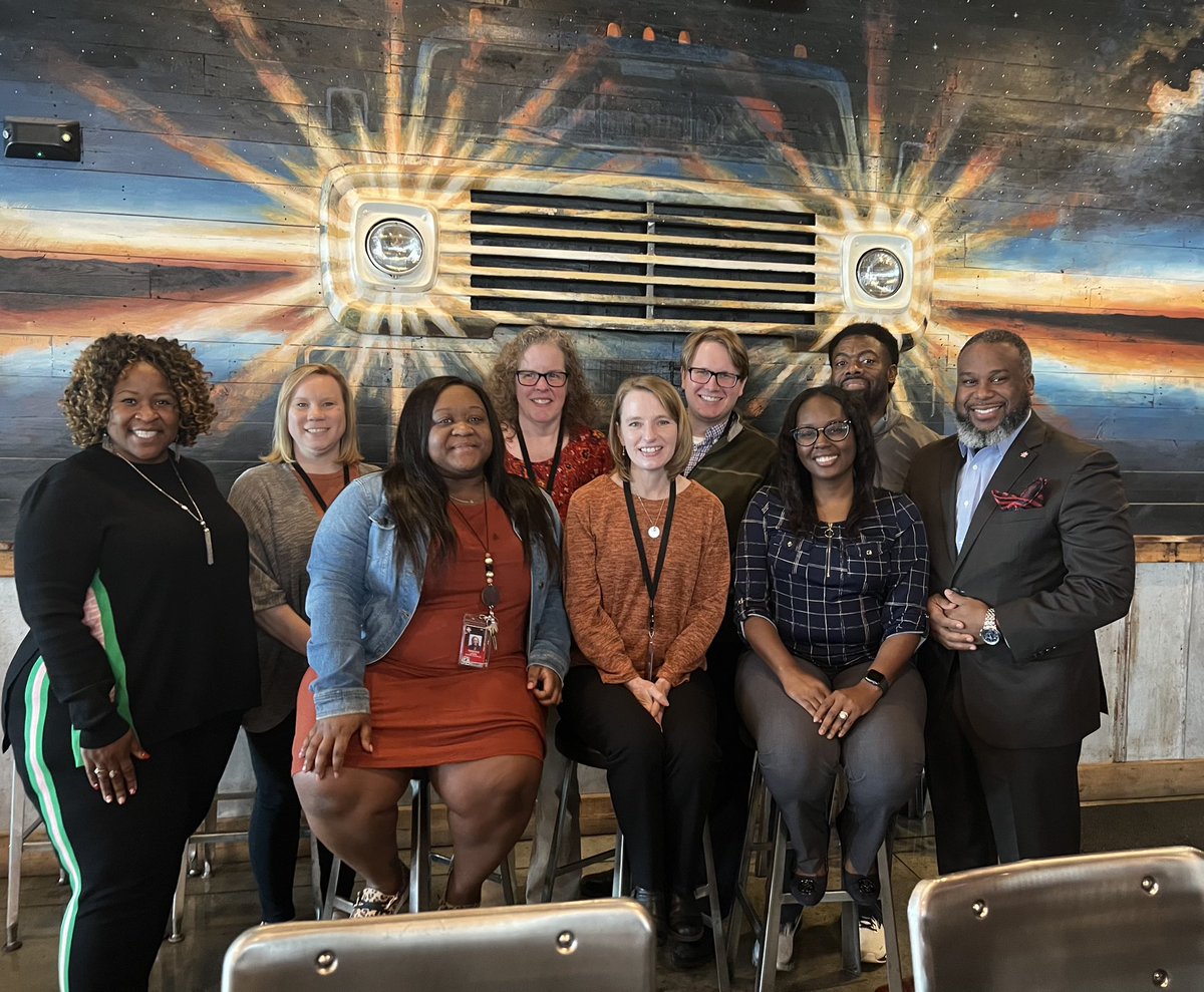 WadeHampton_HS's tweet photo. We just wrapped up Days 3️⃣ &amp; 4️⃣ of National School Counselors Week. 

On Wed, they engaged in professional learning about career pathways for students at @ReWaGVL &amp; FSC Cutting Tools Today, @DrCarlosGrant treated the team to a business lunch at Home Team BBQ. @ASCAtweets. https://t.co/ltofH9GO47
