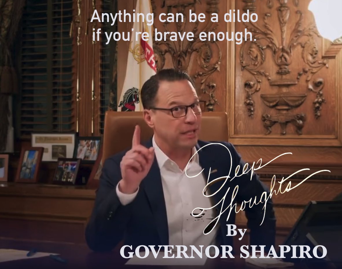 ImpossumP's tweet photo. @GovernorShapiro Never change, Small Bizz.
Keep up the cringe work.
Full speed ahead. https://t.co/rynVmO7J06