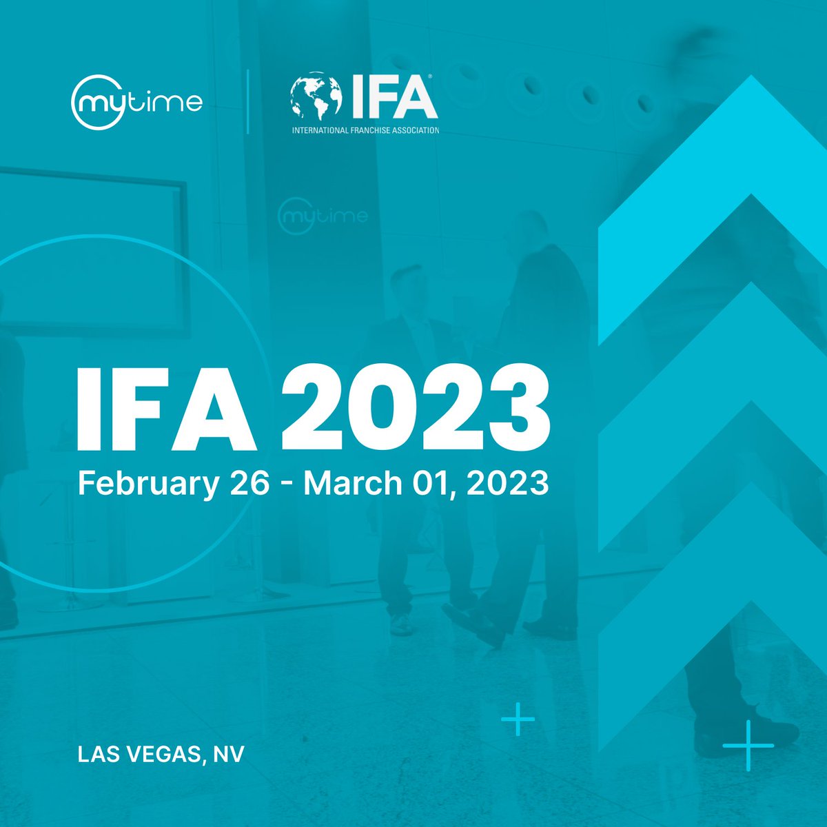Don't miss <a href="/MyTime/">MyTime</a>'s exciting appearance at the IFA 2023 Convention in Las Vegas! Stop by booth # 711 to see how we can help you elevate your franchise success.

Book a demo with our team at mytime.com

#IFA2023 #IFA #MyTime #franchising #franchisedevelopment