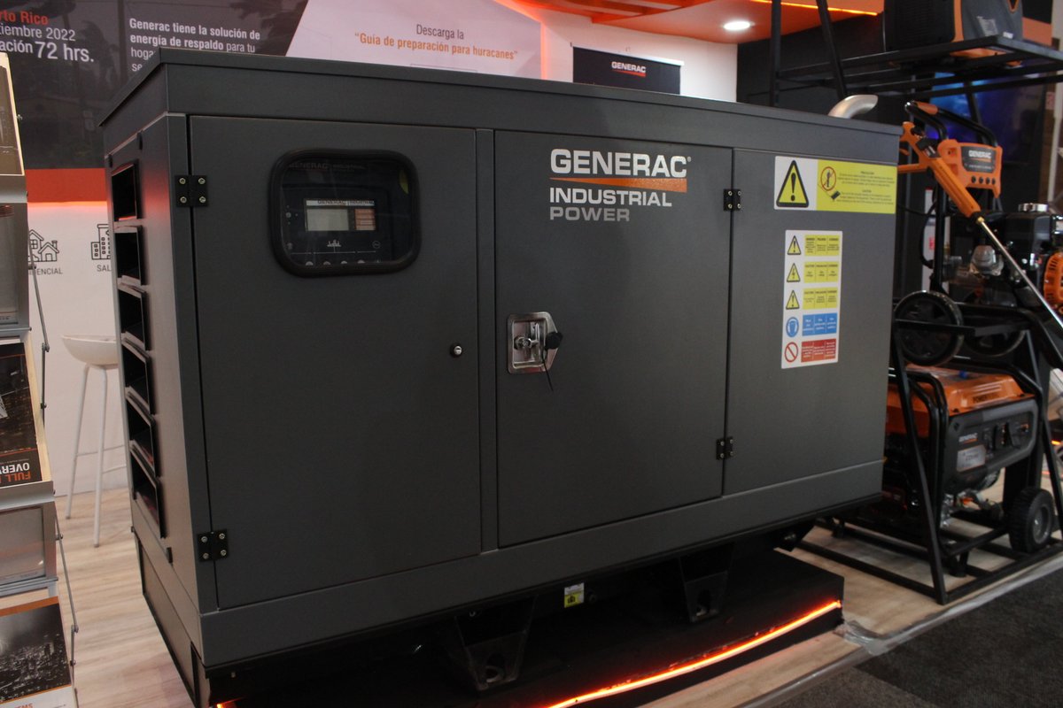GeneracLatam's tweet photo. GENERAC tiene desde los inversores de potencia más pequeños hasta generadores portátiles de 18,000 Watts.
Conoce más en https://t.co/Z0hZqdZtbG
#ExpoEléctrica #GeneracLatam #HomeStandby #EnergySolutions #GeneradoresElectricos #SeguridadEnElHogar https://t.co/tOUeFiKuGA