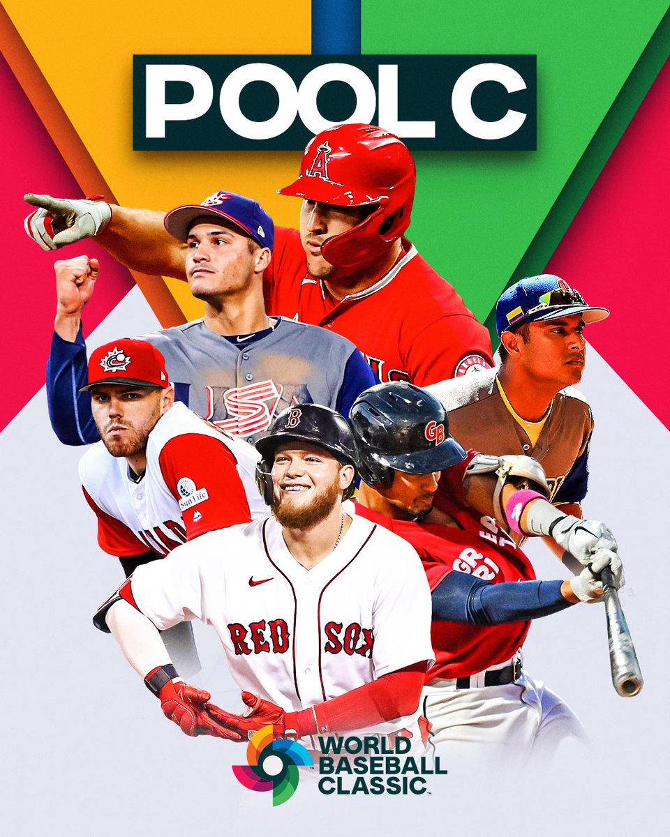 World Baseball Classic on Twitter "Pool C is filled with familiar faces!"