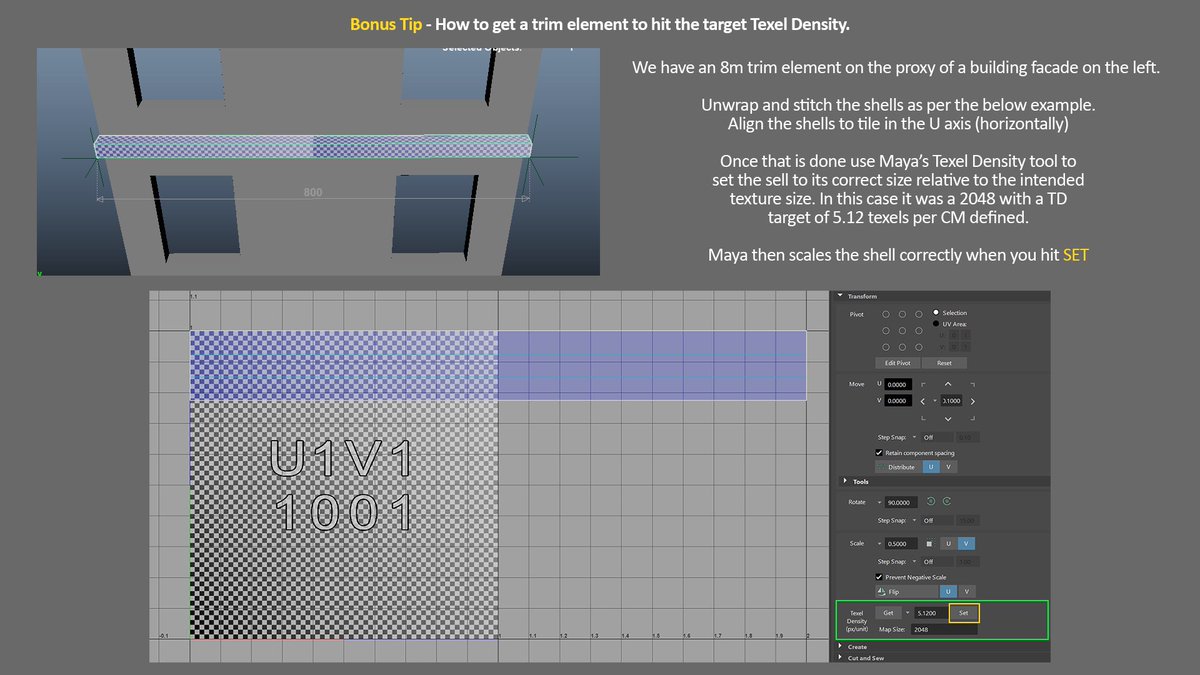 A cheeky little approach to planning an unwrap of a building in response to a question from <a href="/MichaelG_3D/">Michael</a> #gamedev #environmentart Other approaches also valid. This is my preferred.