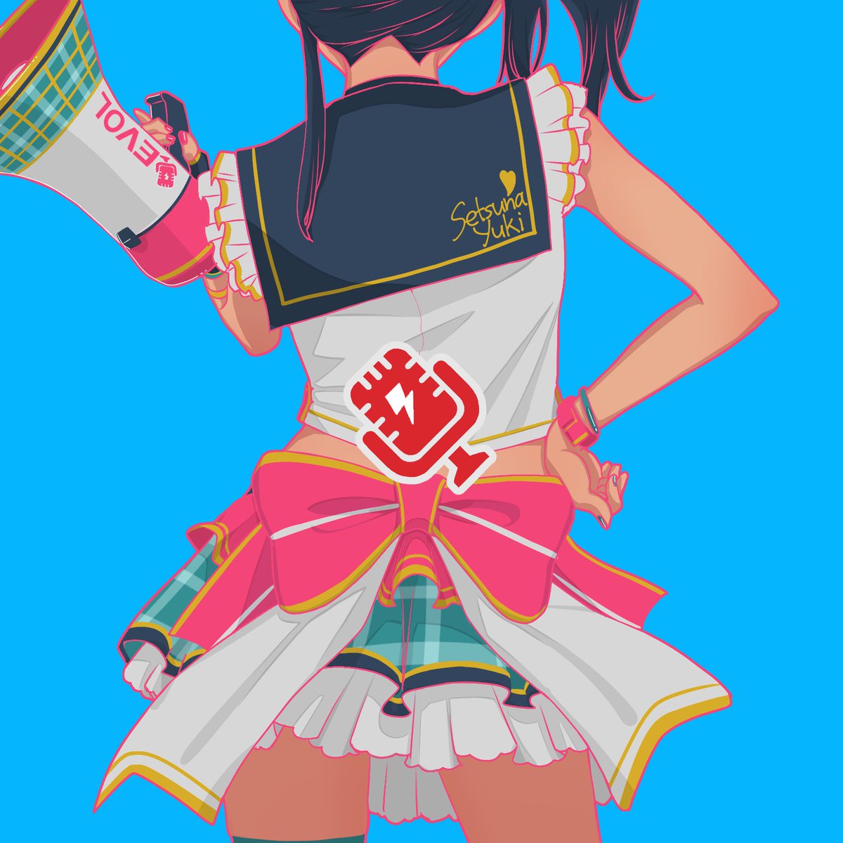 「LIKE IT! LOVE IT! のCDジャケット風イラストとかニジガクのスニ」|🛸ｵﾁﾅｼ ｳｼｵ🐮のイラスト