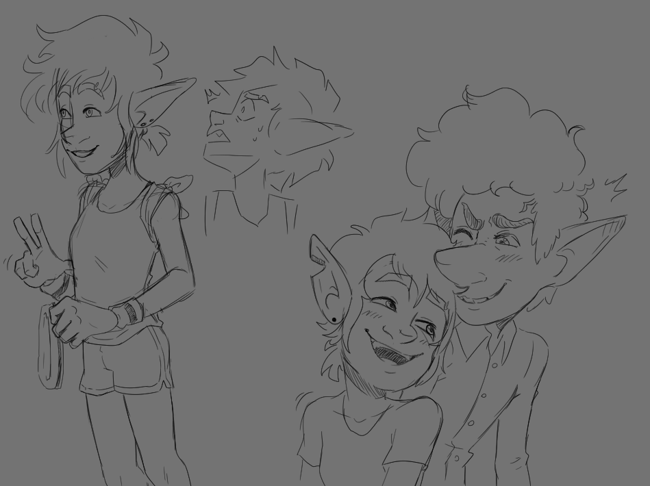 「old warmups i forgot aboutttt 」|☀️JankyBones🌙のイラスト