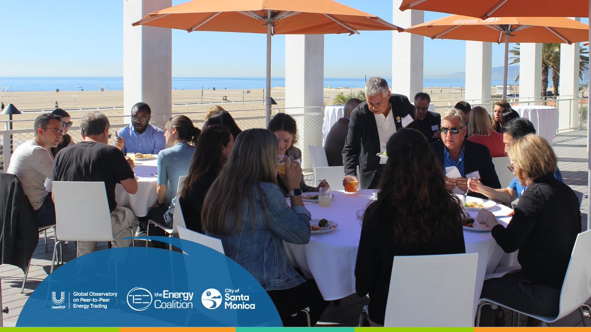 _TECTweets's tweet image. That’s a wrap on day one of #GoP2P2023! We appreciate all the #decarbonization and #transactiveenergy insights shared by our wonderful presenters. Now, time to discuss all that we’ve learned over happy hour 🍻. Thanks for following along today!