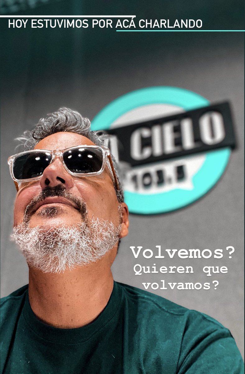PerroZavatti's tweet image. Volvemos…
Volvemos?
Queres Rock?
Queres Radio?
Queres Roll?
Dale RT y hacete escuchar 
@anagigli @LaCielo1035