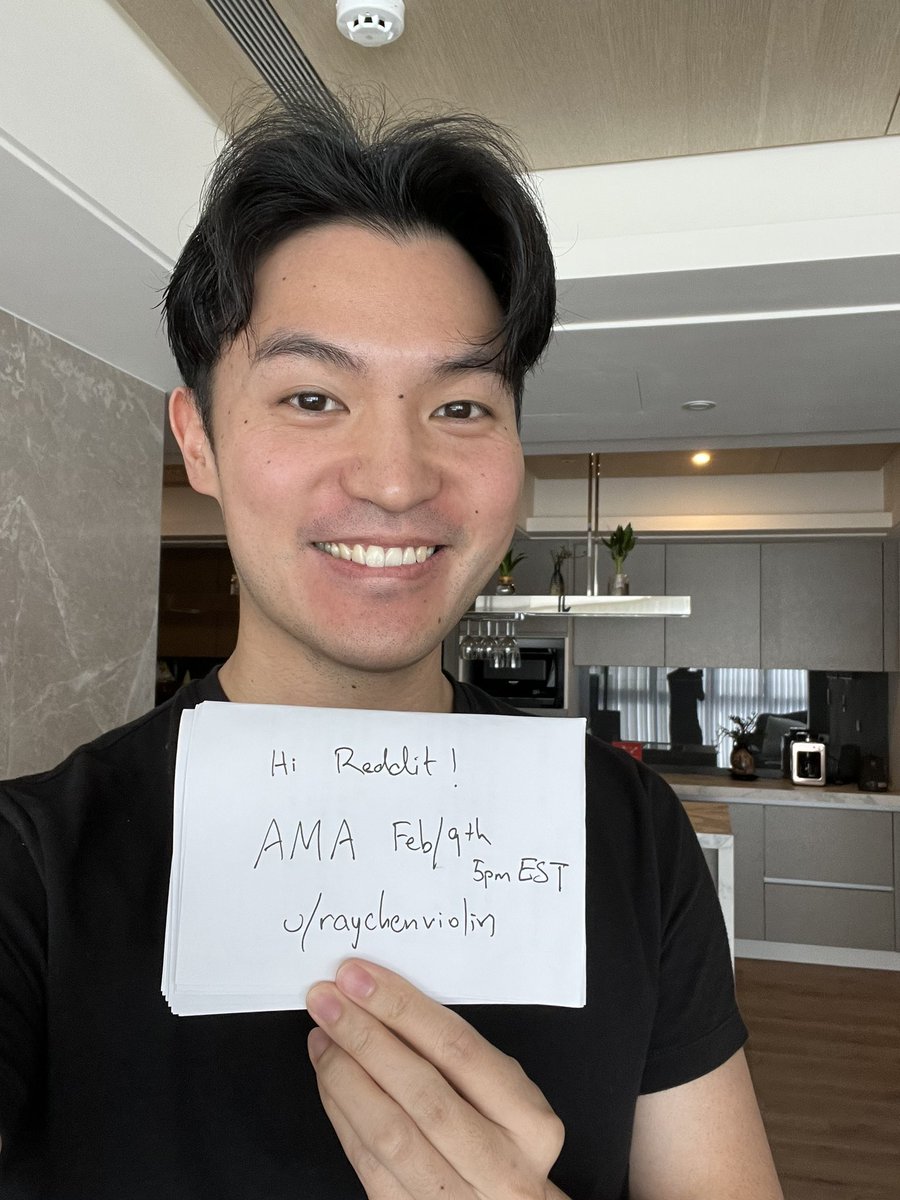 Obligatory Reddit AMA photo. 🤓 Join the discussion here: tinyurl.com/rayddit