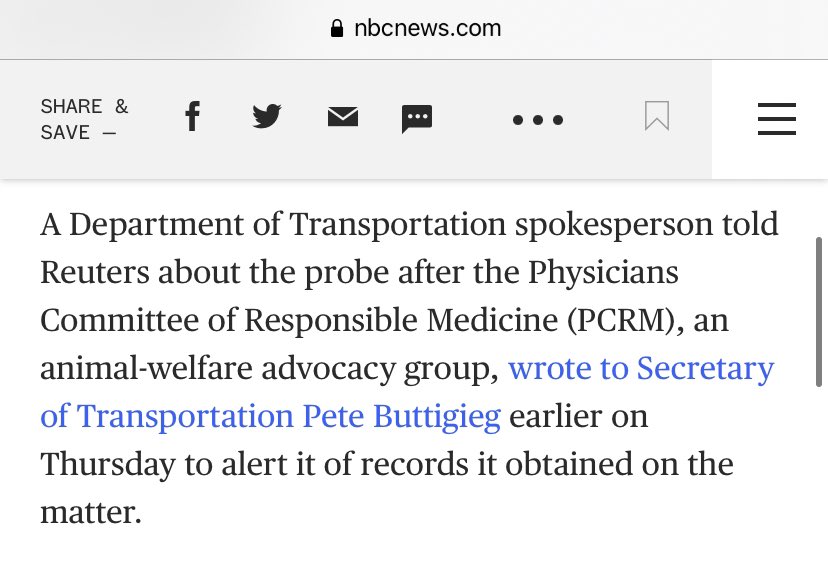 7) You’ll also notice, that @SecretaryPete got the email from the animal rights group THIS MORNING, 