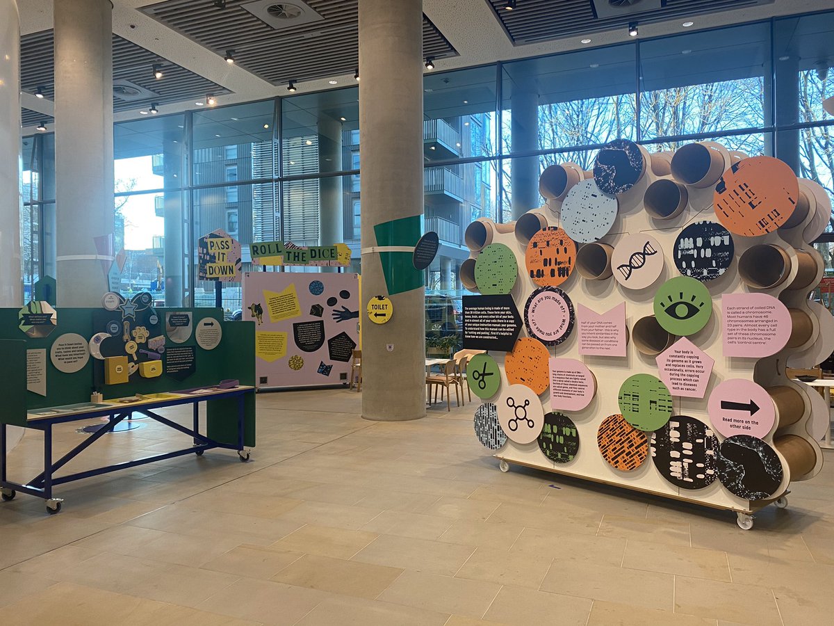 Wonderful to welcome so many people to <a href="/TheCrick/">The Francis Crick Institute</a> for the launch of Cut + Paste, our next exhibition exploring the big questions of genome editing. Open to the public from Saturday! #CutAndPaste