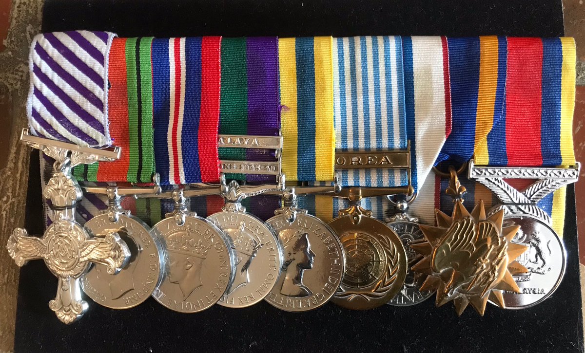 razaydotcom's tweet image. My Dad’s medals have been stolen! DFC &amp;amp; US Air Medal for gallantry in Korea, numerous campaign medals (Palestine, Malaya, Aden). Please ReTweet in the vain hope they might be found/returned. #StolenMedals #RT