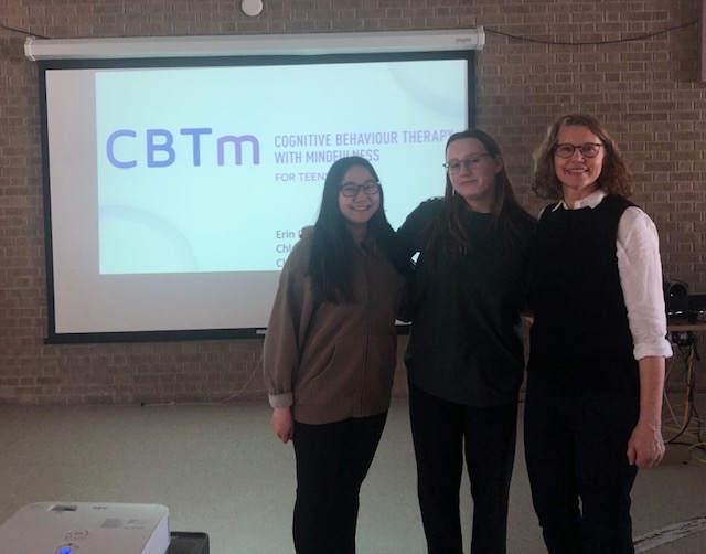Hey High Schools! Do you have a Peer Support Team or a Mental Health Day? We love to pair with student leaders.
Contact our team to learn how we can teach your students evidence-based mental wellness skills.
Contact us at: cbtm@umanitoba.ca
Follow us at cbtm.ca
