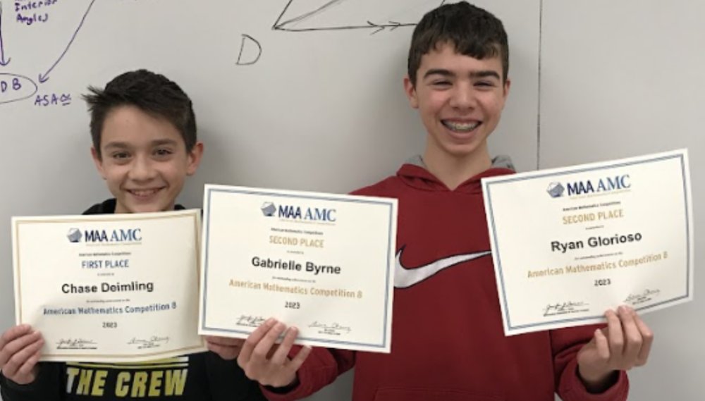 Chagrin Falls Middle School and Chagrin Falls Intermediate School Participate in AMC - 8 Contest chagrinschools.org/article/995171…