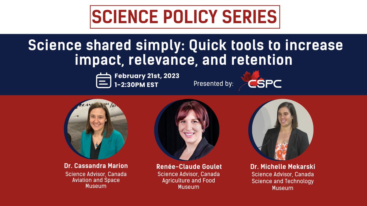 Canadian Science Policy Centre (CSPC) tweet media