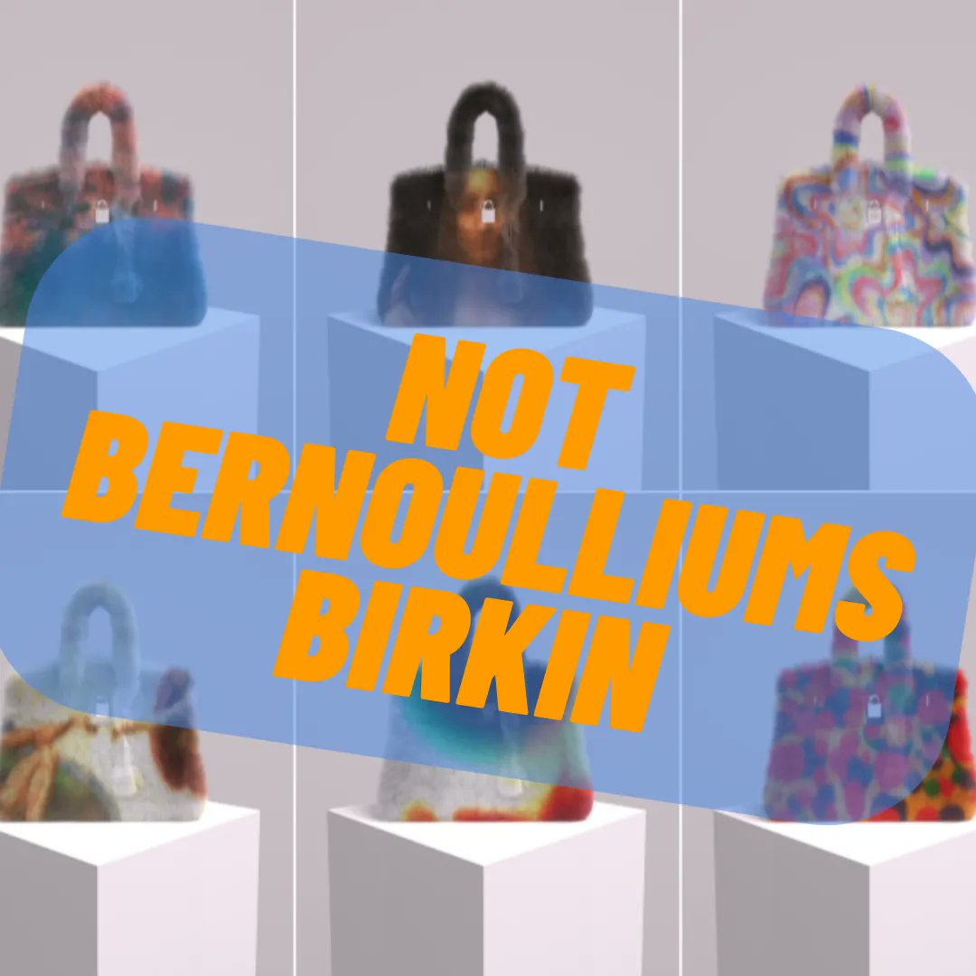 bernoullium's tweet photo. Copyright in the metaverse has been a considerable debate in recent years. Bernoullium is on the cutting edge of helping customers custom-tailor their experience and is looking forward to the day we can all be sporting our Bernoullium t-shirts. #metabirkin
https://t.co/JdpxrAZcJH https://t.co/t9N0CNVf1L