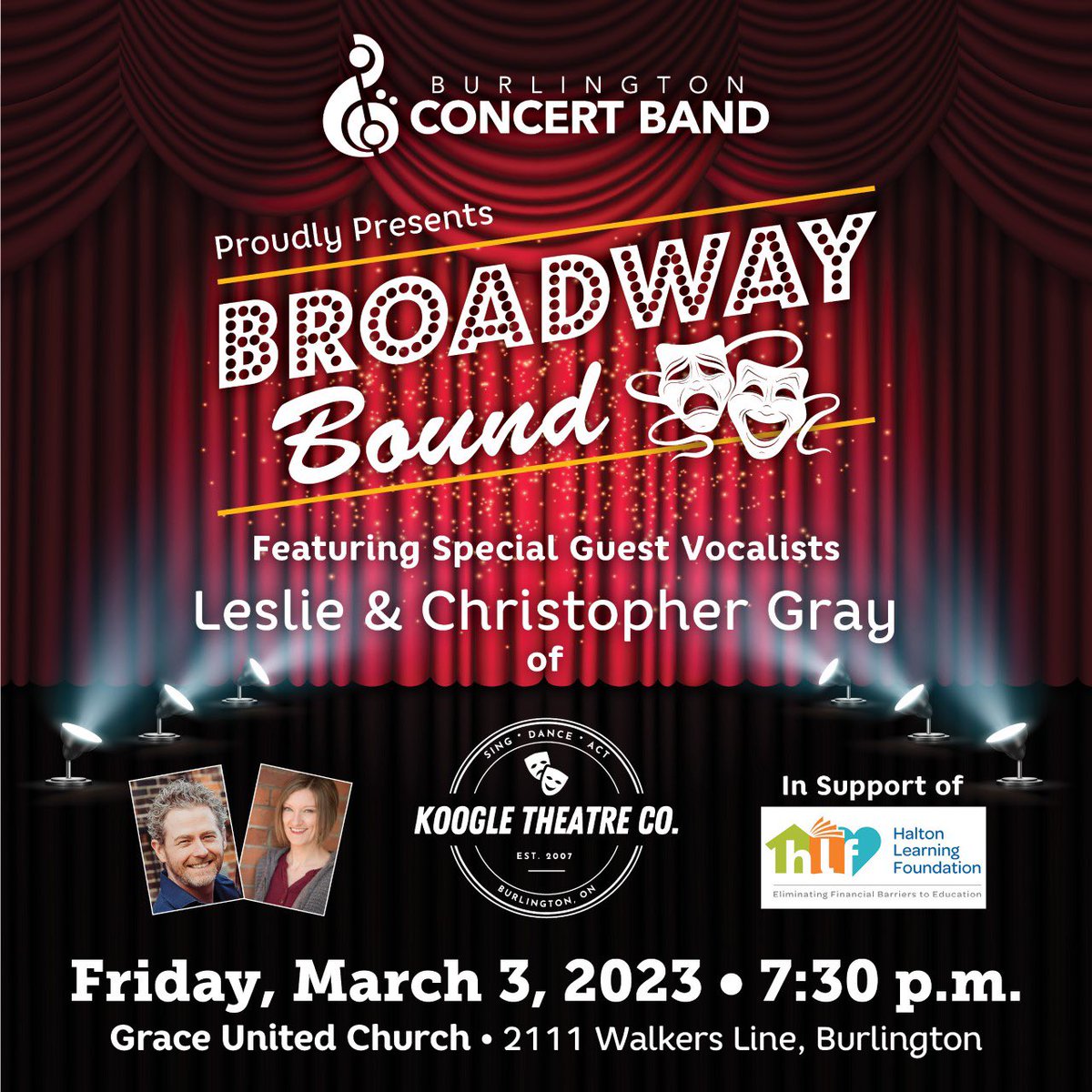 Tickets are now on sale! We are excited to be singing with the Burlington Concert Band!