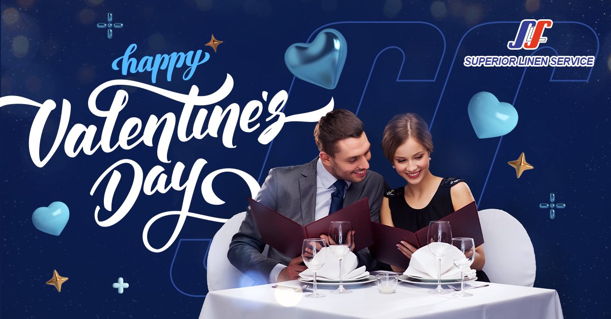 Love is in the air! Happy #ValentinesDay from Superior Linen. 💘