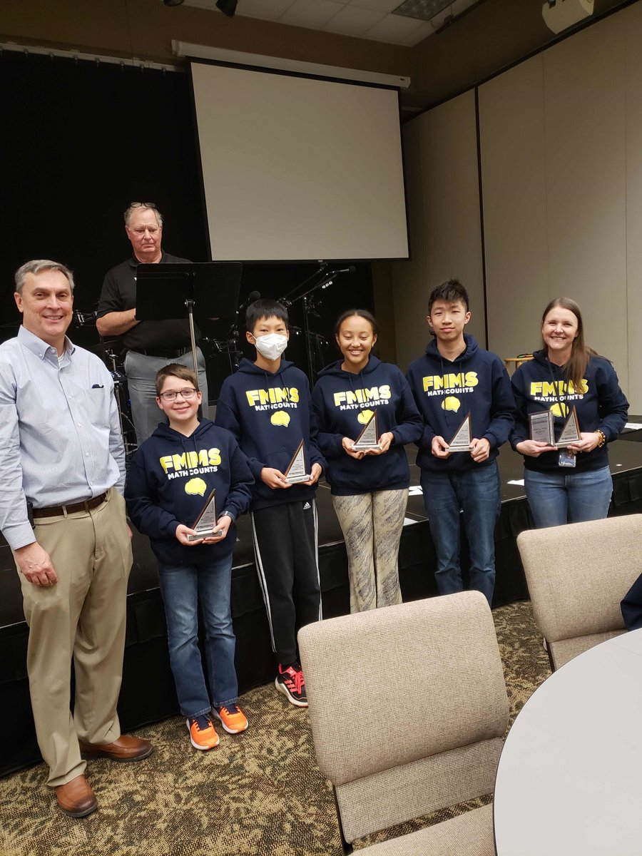 FMMSJackets's tweet photo. Congratulations to our Mathcounts team led by the amazing Mrs. Elkin. for their 2nd place finish in the Catawba Chapter Mathcounts division! This is a much deserved honor for the extra hours of hard work this team has put in. #GoJacket #mathcounts @naomi_elkin @emily_mcquay https://t.co/gNEGXAhtFD
