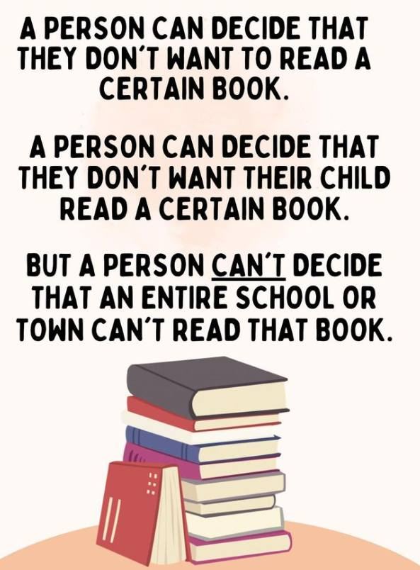 RayBake's tweet photo. Book banning is fascist, @IAGovernor.
It's censorship.
It's the opposite of freedom.
And it's authoritarian.
#FreedomToRead #NOTYourChildren #MYOB https://t.co/6SAP14Icmj