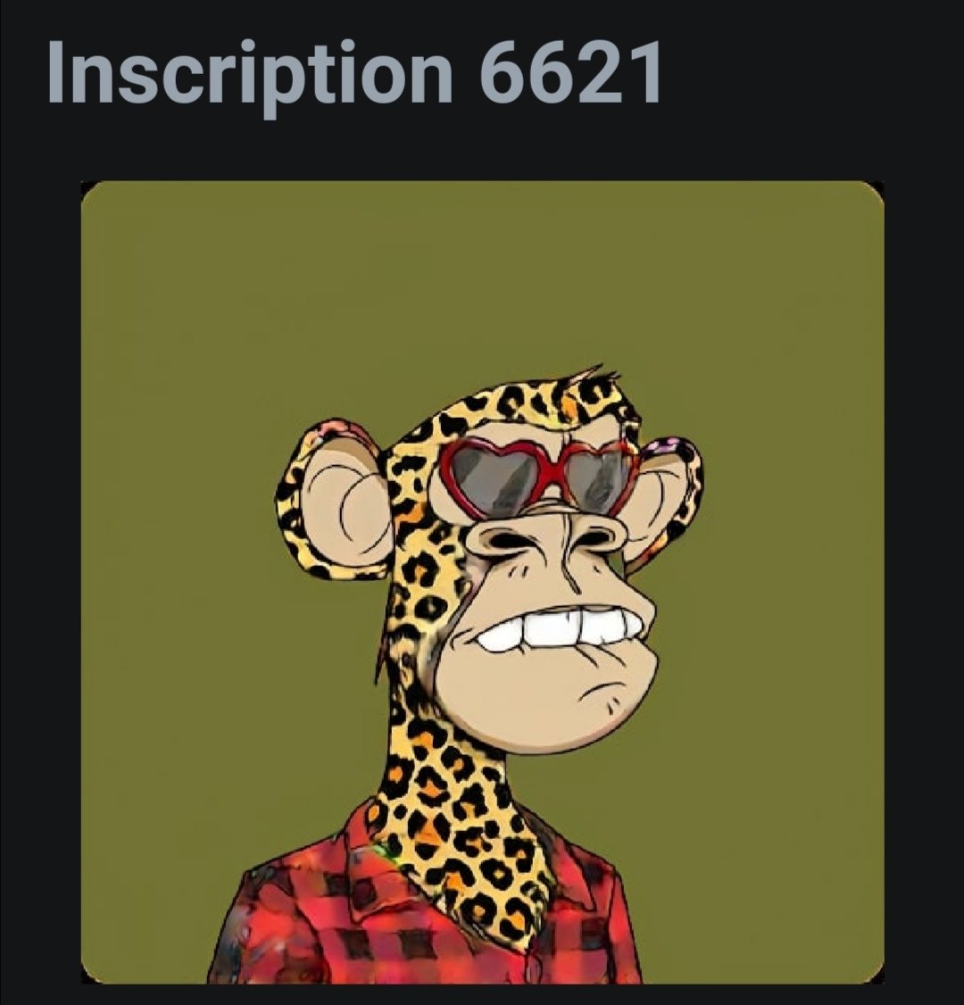 halucryptos's tweet image. Got My Ordinal Ape 
Joined Ape Family on BTC
Bullish on BTC inscriptions
@OrdinalApes