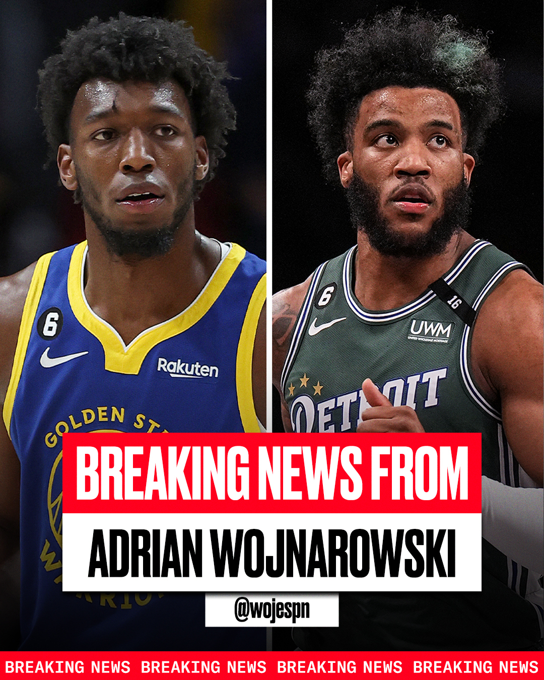 Report: James Wiseman Traded from Warriors to Pistons; Hawks Get Saddiq Bey  for Picks, News, Scores, Highlights, Stats, and Rumors