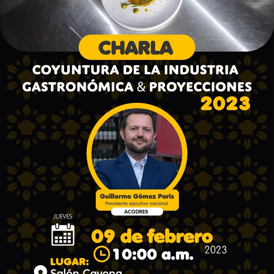 Tavo829's tweet photo. Desde el programa de Adm. de Empresas turísticas y hoteleras en @UAutonoma recibimos la charla "Coyuntura de la industria gastronómica y proyecciones' brindada por el Dr. Guillermo Gómez, Pte. ejecutivo de @AcodresCo entregándonos las perspectivas del gremio para este año 2023. https://t.co/uyK8XvBTY5