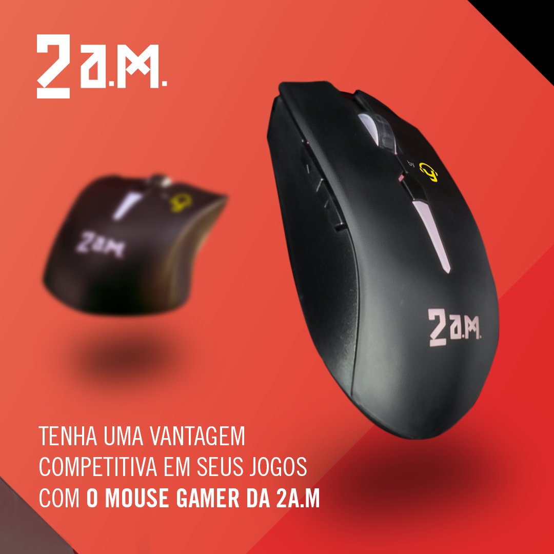 2amgamingbr's tweet photo. Tenha a experiência de jogar como um profissional! O mouse gamer da 2AM oferece maior DPI e faz com que os seus cliques e movimentos sejam atendidos com a maior exatidão possível no game!🖱️

#teclado #mouse #jogos #desempenho #2AM https://t.co/8bfgilxvNn