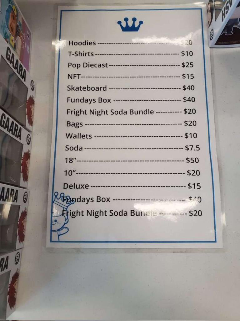 DisTrackers on Twitter "Here’s the Funko warehouse pricing list! NFTs