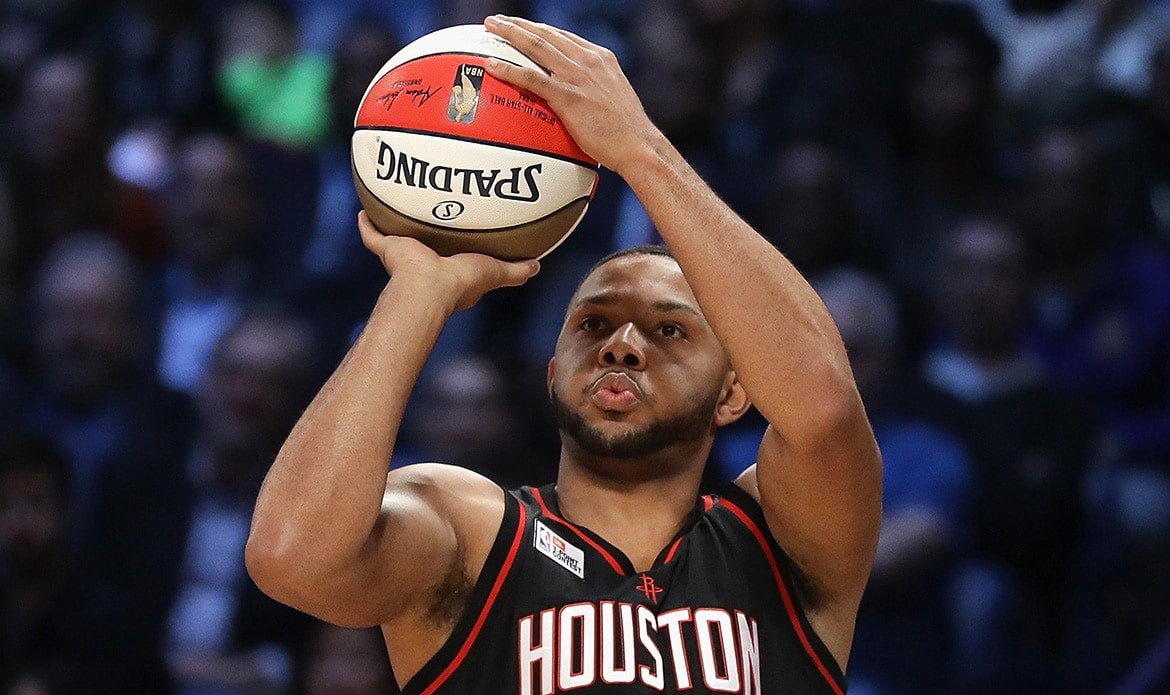 BradeauxNBA's tweet image. Eric Gordon in his time with the #Rockets:

• 2nd on the Rockets 3PT list (1054)
• 6th man of the year award
• 3PT contest champion

Thank you for your time in Houston 🤝