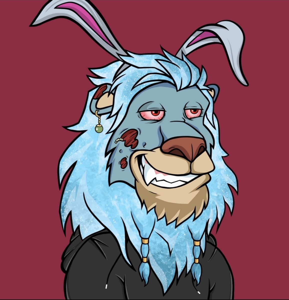 TAR1008's tweet image. So many that are great and no way I can pick just one but @GalaxyLionsNFT @Lazy_Crowns @LazyZombieCrew #HoodieGang #Evileyes and @lazysportsclub are all in the best of the best! Now if only I can find a Galaxy, crowned, sports hoodie, with evil eyes Lion to go with my zombie